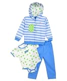 Carter's Watch the Wear Hoppy Frog 3-Piece Outfit (Sizes 12M - 24M) - blue, 18 months