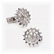 Sterling Gear Cufflinks