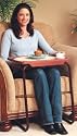 Table-Mate II Woodgrain Folding Table