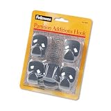 Fellowes(R) Partitions Additions&trade; Panel Accessories, Hook, Pack Of 5