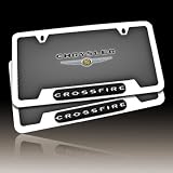 Chrysler Crossfire Stainless License Plate Frames, Pair