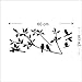 Birds Flying Tree Branches Wall Sticker Vinyl Art Decal Mural Home Decor