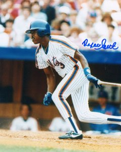 Rafael Santana Signed New York Mets 8X10 Photo