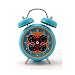 Butterfly Sound Alarm Clock - Turquoise