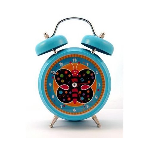 Butterfly Sound Alarm Clock - Turquoise