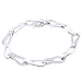Tressa Sterling Silver Cubic Zirconia Drop Bracelet