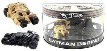 Hot Wheels 1:64 Batman Begins 2 Car Set