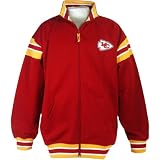 Nfl Kansas City Chiefs Big And Tall League Track Jacket Size: 2X Big