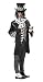 California Costumes Men's Dark Mad Hatter Costume