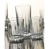 WINSTON GLASSWARE SET - ESSENTIALWARE COLLECTION 18 PIECE WINSTON GLASSWARE SET