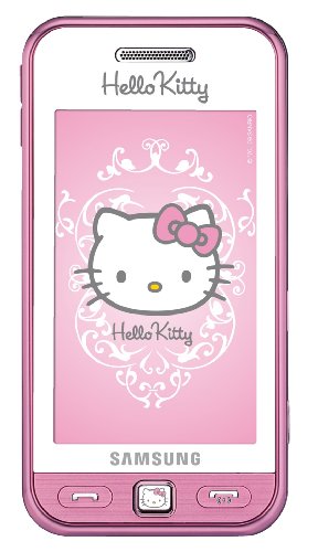 Samsung - S5230 Hello Kitty - Téléphone portable - Appareil photo 3 Mpix - Bluetooth - Radio FM - Blanc et rose