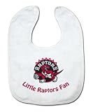 NBA Toronto Raptors White Snap Bib with Team Logo