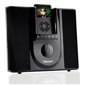 Intempo IDS 03B Speakers and Docking Station with Remote control for iPod and other MP3 players - Black