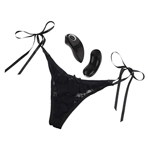 California Exotic Novelties Remote Control 10-function Little Black Panty - Thong, Black California Exotic Novelties Remote Control 10-function Little Black Panty - Thong, Black