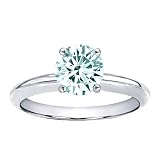 1.25cttwGenuineAquamarineSolitaireEngagementRing-14ktYellowGold