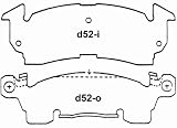 Wagner ZX52 QuickStop Disc Brake Pad Set