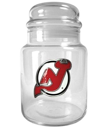 NHL New Jersey Devils 31-Ounce Glass Candy Jar