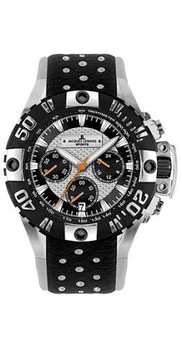 Jacques Lemans POWERCHRONO 2008 Herrenarmbanduhr 1-1378A