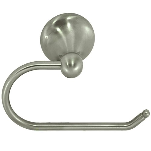 Burton Harbor Euro Toilet Paper Holder Bathroom Hardware Bath Accessory, Brushed Nickel