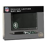 New York Jets TriFold Wallet with Pen Gift Set