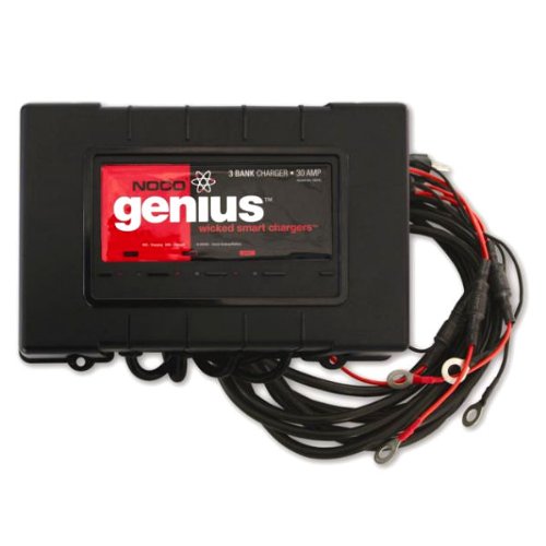 NOCO GEN3 NOCO Genius Black 12-36V 3-Bank 30A On-Board Battery Charger