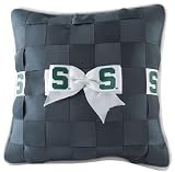 Bow Pillow - Michigan State Spartans