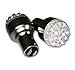 TuningPros LEDRS-1157-R19 Rear Signal LED Light Bulbs 1157, 19 LED Red 2-pc Set