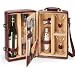 Kitchen & Housewares : Manhattan Deluxe Insulated Cocktail Case- Mahogany
