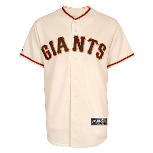 MLB San Francisco Giants Replica Home Jersey, Ivory, Large