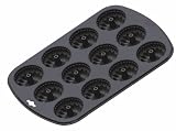 Kaiser 646190 Muffin World 12er Muffin-Gugelhupfform, 38 x 27 cm