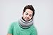 STUDIO BANANA THiNGS Light Sleepy Blue Ostrich Pillow