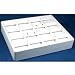 Earrings Display Tray 16 Pairs Stackable White Jewelry