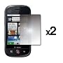 2 Pack of Premium Reusable LCD Screen Protectors for Motorola CLIQ MB200 / Motorola Morrison / Motorola DEXT MB200 [Accessory Export Packaging]