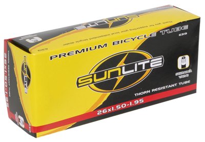 Sunlite Thorn Resistant Tube 26 x 2.35-2.50 SCHRADER valve On Sale