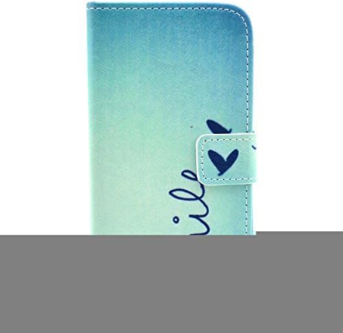 LG G2 Case,LG G2 Phone Case, HKW Smile Pattern Premium PU Leather Stand Wallet Flip Protective Skin Case Cover with Magnetic Closure for LG G2 LG Optimus G2 Cover Phone Cases Cover(Built-in Credit Card/ID Card Slot) ,Send Screen Protectors+Stylus+Cleaning Cloth (MA0659)