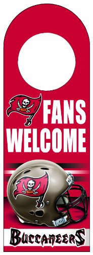 NFL Tampa Bay Buccaneers Wood Door Hanger