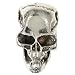 Solid Sterling Silver Skull - Pendant Necklace