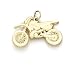 14k Motocross Bike Pendant