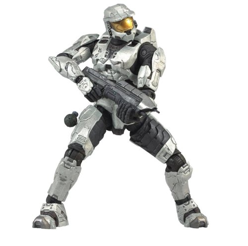Childrens Toyshop  Electronics : White Spartan Mark VI - Halo 3 - Series 1 - McFarlane