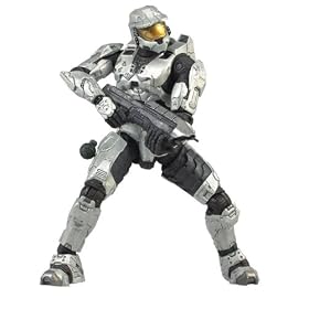 Halo 3 Series 1 - Spartan Soldier Mark VI Armor (White) by McFarlane