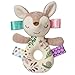 Taggies Embroidered Soft Ring Rattle, Flora Fawn