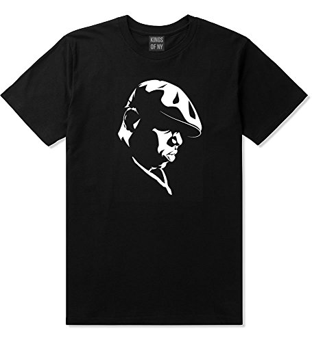 Kings Of NY Biggie Silhouette BIG Brooklyn Bedstuy T-Shirt tshirt