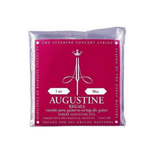 AUGUSTINE　オーガスチンセット弦　リーガル（高音）赤（低音）