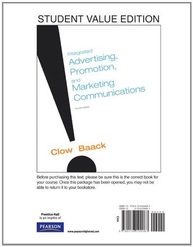 Integrated Advertising, Promotion and Marketing 