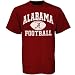 Alabama Crimson Tide Crimson Old School Football T-shirt
