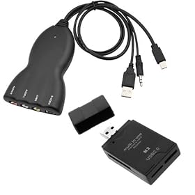Buy GTMax Mini DisplayPort to Composite Video and S-Video Converter with LED for HDTV... now!