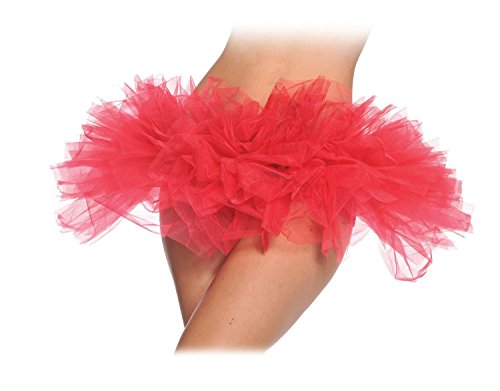 Morris Sexy Red Tulle Ballet Petticoat Tutu Dance Skirt Costume