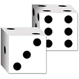 Beistle 54132 2-Pack Dice Card Boxes, 6-1/2-Inch by 6-1/2-Inch