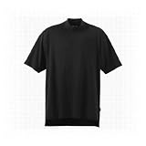 Adidas Mens ClimaLite Short-sleeve Jersey Mock Turtleneck