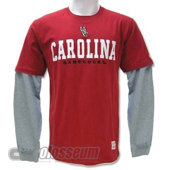 Buy South Carolina Gamecocks NCAA T-shirt Long Sleeve Combo by Colosseum Athletics